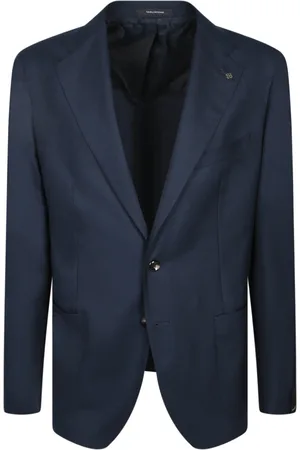 TAGLIATORE Jakke, Herre, Blå, 4XL, Uld, Herretøj Blazer Blå Ss25
