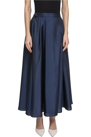 Emporio Armani Nederdel, Dame, Blå, XS, Blå Dame Nederdel