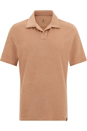 Boggi Milano Top, Herre, Rød, L, Bomuld, Bomuld/Nylon Polo Shirt