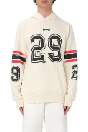 DISCLAIMER Sweathshirts & Hoodies, Herre, , S, Bomuld, Minimalistisk Grafisk Hættetrøje