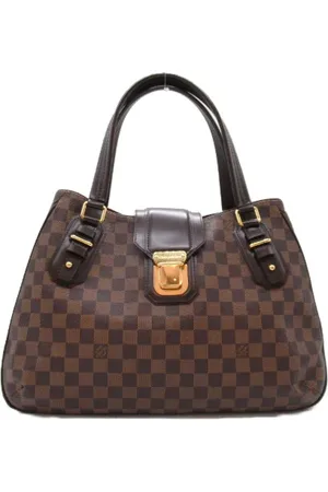 LOUIS VUITTON Pre-owned, Dame, Brun, ONE SIZE, Uld, Pre-owned canvas håndtasker