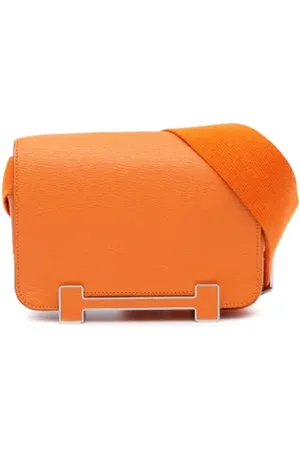 Hermès Pre-owned, Dame, , ONE SIZE, Uld, Pre-owned Laeder crossbody-tasker