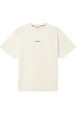 Stone Island Top, Herre, , L, Bomuld, Kortærmet bomuldst-shirt