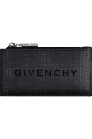 Givenchy Tilbehør, Herre, Sort, ONE SIZE, Læder, Lynlåspung Sort Herretilbehør