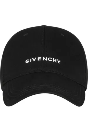 Givenchy Tilbehør, Herre, Sort, ONE SIZE, Bomuld, Logo Baseball Cap i Klassisk Sort