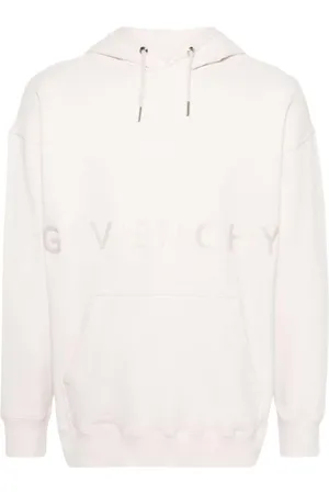 Givenchy Sweathshirts & Hoodies, Herre, , S, Bomuld, Paris Logo Hoodie Afslappet Pasform