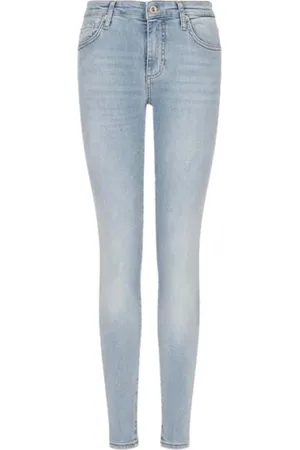 Armani Exchange Jeans, Dame, Blå, W32, Moderne Jeans til Mænd