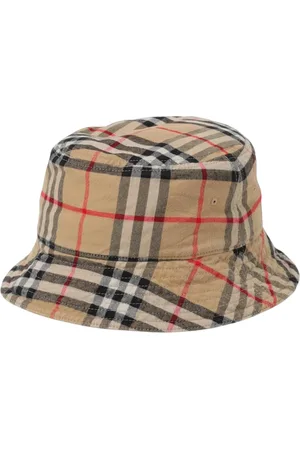 Burberry Tilbehør, Herre, , M, Bomuld, Vintage Check Bucket Hat