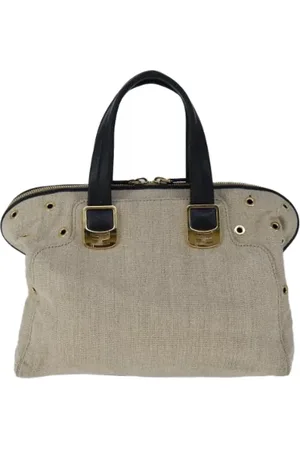 Fendi Pre-owned, Dame, , ONE SIZE, Uld, Pre-owned Canvas fendi-tasker