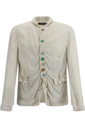 UNDERCOVER Jakke, Herre, , L, Jakke med multifarvet knap og blonder
