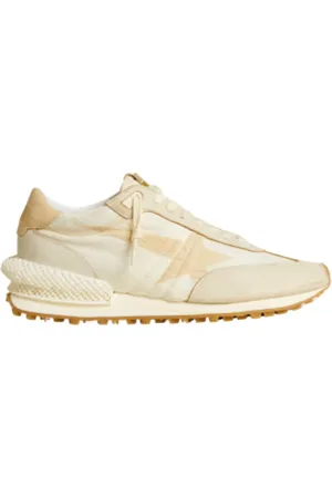 Golden Goose Sko, Herre, , 38 EU, Læder, Vintage Stil Hvide Lædersko