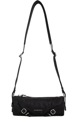 Givenchy Taske, Herre, Sort, ONE SIZE, Uld, Sort Crossbody Cylinder Taske