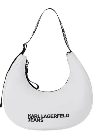 Karl Lagerfeld Taske, Dame, Hvid, ONE SIZE, Uld, Tasker.. Hvid