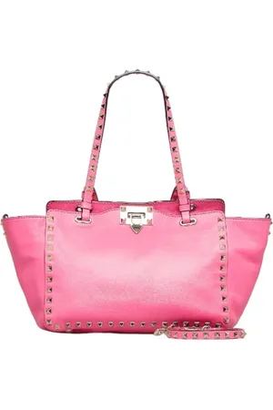VALENTINO Pre-owned, Dame, Lyserød, ONE SIZE, Uld, Pre-owned Laeder hndtasker