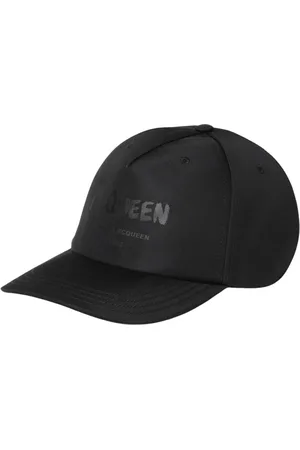 Alexander McQueen Tilbehør, Herre, Sort, M, Uld, Graffiti Baseball Cap