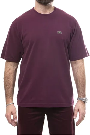 Dolce & Gabbana Top, Herre, Lilla, L, Mørk Aubergine Herre T-shirt