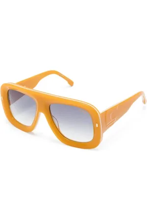 Carrera Tilbehør, Dame, Gul, 57 MM, Tyl, Flaglab 18 001Ic Solbriller