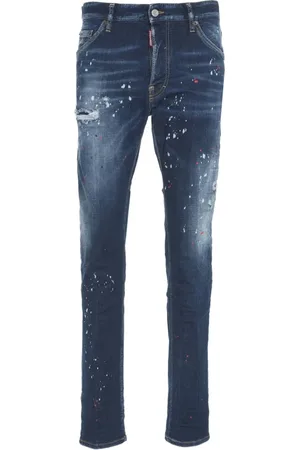 Dsquared2 Jeans, Herre, Blå, XL, Blå Slim Fit Cool Guy Jeans