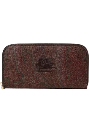 Etro Tilbehør, Herre, Brun, ONE SIZE, Uld, Brun Paisley Pung