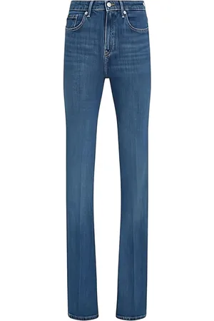 Tommy Hilfiger Jeans, Dame, Blå, W29 L32, Mid Bootcut Jeans