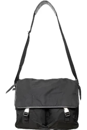 Prada Pre-owned, Herre, Sort, ONE SIZE, Nylon, Pre-owned nylon prada-tasker