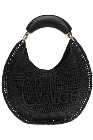 Chloé Taske, Dame, Sort, ONE SIZE, Uld, Sommer Banan Skuldertaske