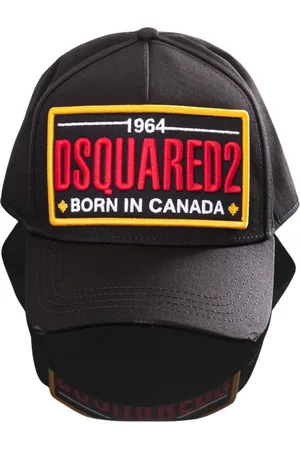 Dsquared2 Tilbehør, Herre, Sort, ONE SIZE, Sort Herre Hat 2124