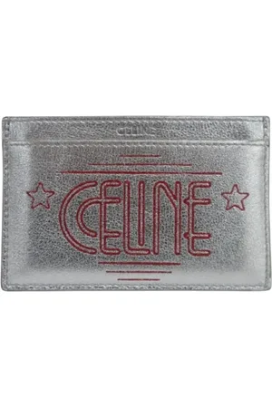 Céline Pre-owned, Dame, Grå, ONE SIZE, Tyl, Pre-owned Stof punge