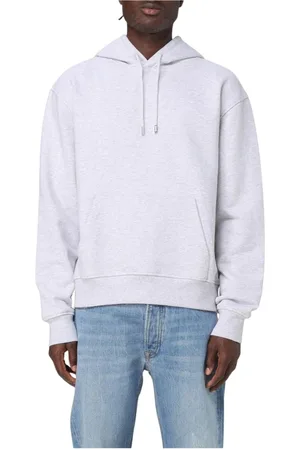 Jacquemus Sweathshirts & Hoodies, Herre, Grå, M, Afslappet Fit Hættetrøje til Mænd