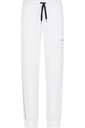 Armani Exchange Bukser, Herre, Hvid, L, Uld, Hvide Stilfulde Bukser