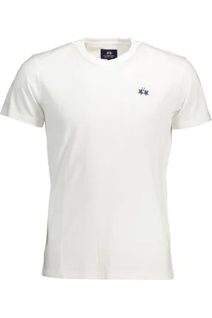 La Martina Top, Herre, Hvid, M, Bomuld, T-shirts