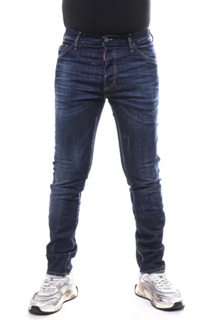 Dsquared2 Jeans, Herre, Blå, 2XL, Blå Mænds Bukser
