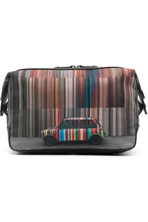 Paul Smith Taske, Herre, Flerfarvet, ONE SIZE, Uld, Fotoprint Punge Multifarvet Stribe