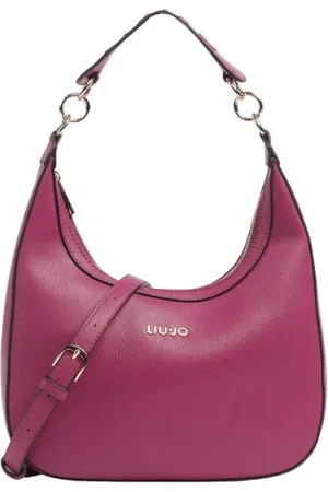 Liu Jo Taske, Dame, Lilla, ONE SIZE, Uld, Fuchsia Hobo Håndtaske med Lynlåslukning
