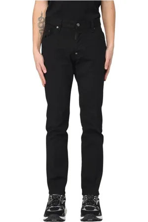 Dsquared2 Jeans, Herre, Sort, XL, Uld, Cool Skater Slim Fit Jeans