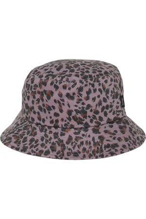 Paul Smith Tilbehør, Herre, Flerfarvet, M, Bomuld, Pink Leopard Print Bucket Hat