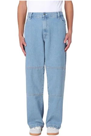Dickies Jeans, Herre, Blå, W31, Denim, Carpenter Jeans med dobbelt knæ