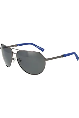 Timberland Tilbehør, Herre, Sort, ONE SIZE, Uld, Polariserede Aviator Solbriller Gunmetal Grå