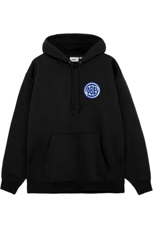 Obey Sweathshirts & Hoodies, Herre, Sort, XL, Bomuld, Sort bomuldshættetrøje med bagtryk