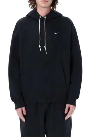 Nike Sweathshirts & Hoodies, Herre, Sort, XL, Bomuld, Klassisk Sort Hoodie til Mænd