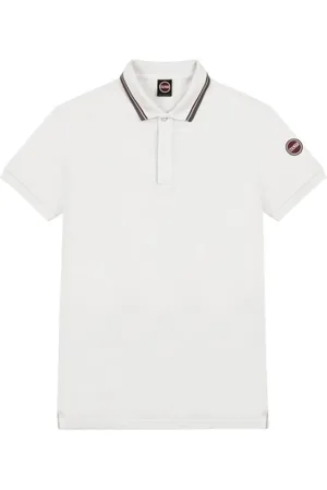 Colmar Top, Herre, Hvid, S, Bomuld, Kortærmet bomuldspolo