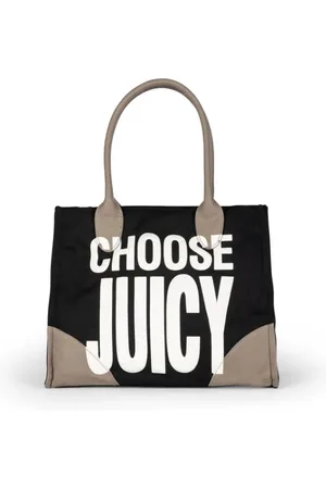 Juicy Couture Taske, Dame, Sort, ONE SIZE, Iris Plastisol L. Shoppin Cotton Combo