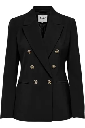 ONLY Jakke, Dame, Sort, S, Polyester, Sort Blazer Jakke til Kvinder