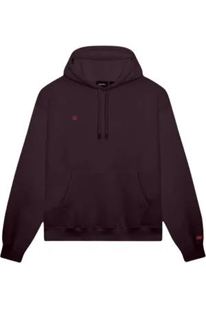 DOLLY NOIRE Sweathshirts & Hoodies, Herre, Lilla, XL, Bomuld, Lilla støv hættetrøje sweatshirt