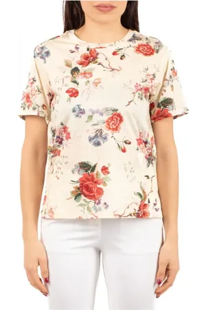 Max Mara Top, Dame, Flerfarvet, M, Afslappet T-shirt