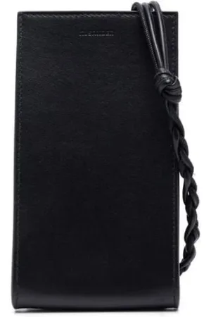 Jil Sander Taske, Herre, Sort, ONE SIZE, Telefon Etui med Moderne Design