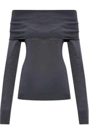 Stella McCartney Strik, Dame, Grå, S, Uld, Uld sweater