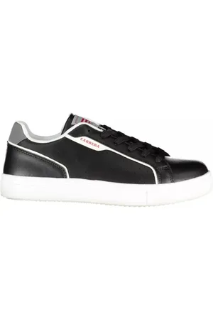 Carrera Sko, Herre, Sort, 43 EU, Læder, Urban Sneaker med Kontrastdetaljer