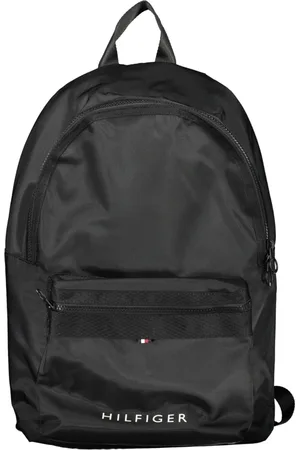 Tommy Hilfiger Taske, Herre, Sort, ONE SIZE, Uld, Sort herre rygsæk med laptop rum