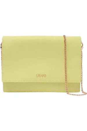Liu Jo Taske, Dame, Grøn, ONE SIZE, Uld, Lille Gul Håndtaske med Kæderem